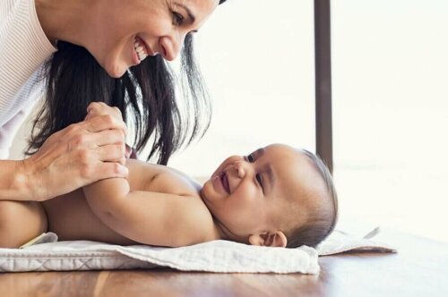 Un sourire de bébé.