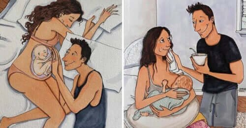 Les Émotions de la Grossesse : Un Voyage Illustré par Amanda Oleander